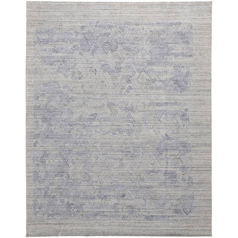 Tudu Distressed Abstract Modern Woven Durable Area Rug By HomeRoots - 4' x 6'