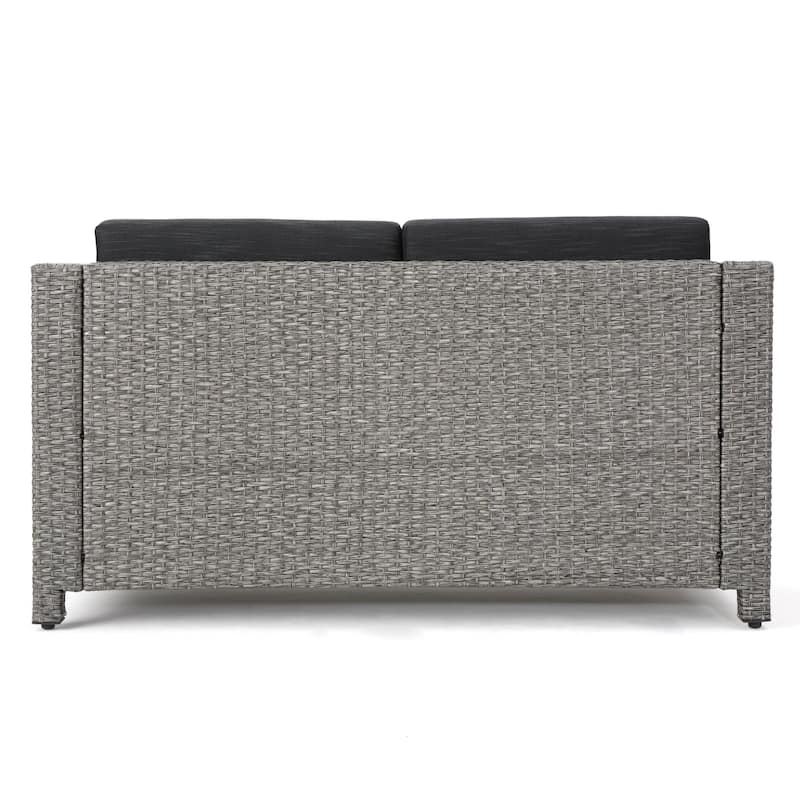 Puerta Outdoor 4-piece Patio Chat Set by Christopher Knight Home