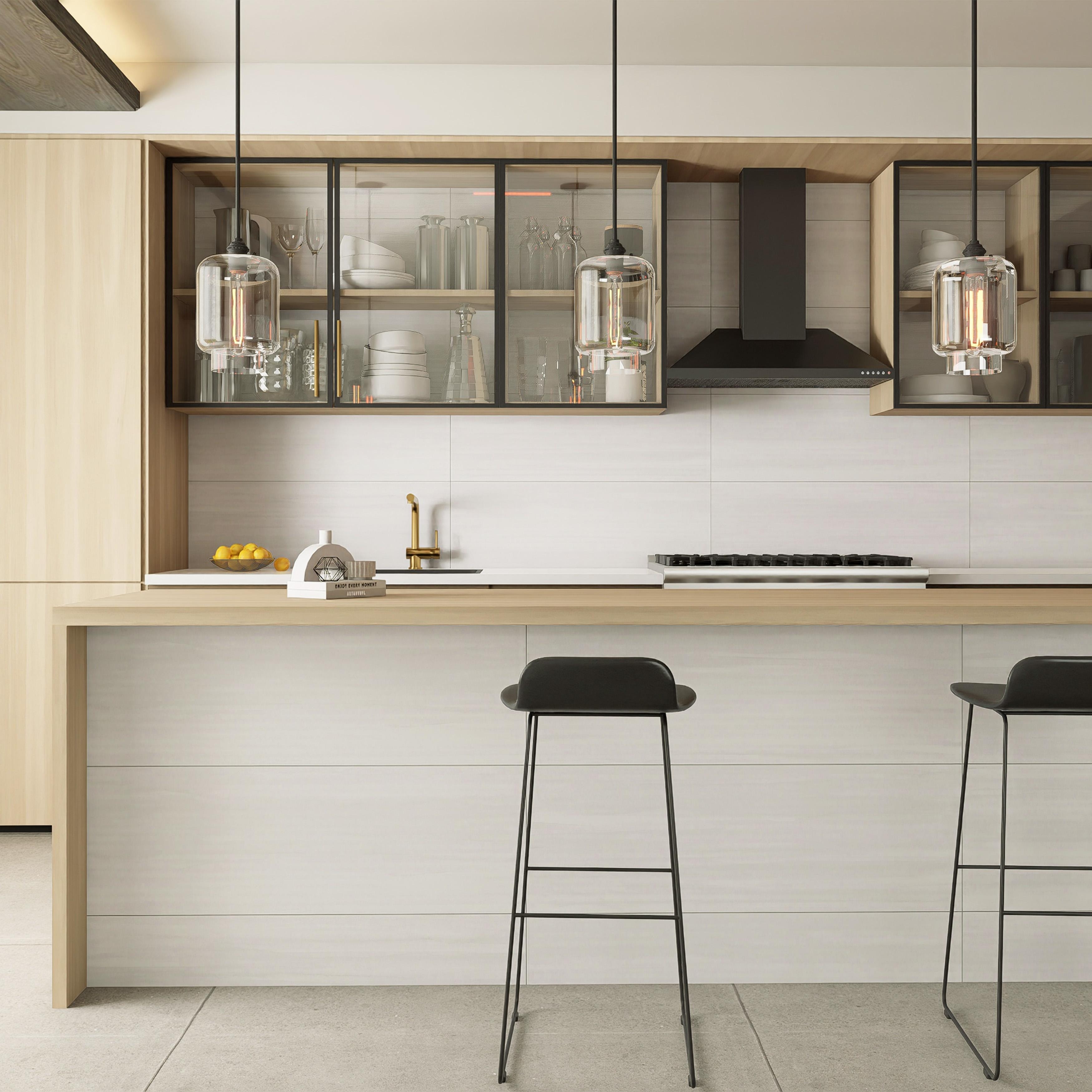 Merola Tile Biomim Natural 11-3/4" x 35-3/8" Ceramic Wall Tile