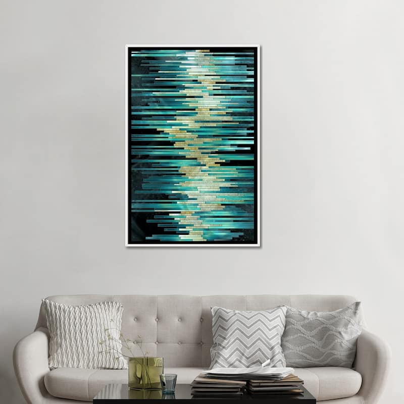 iCanvas "Spirit With Mechanism" by 5by5collective Framed Canvas Print