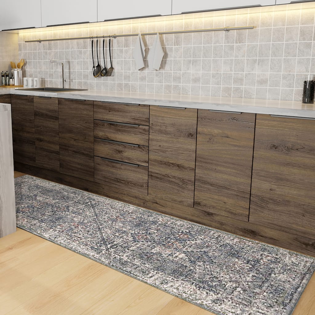 Magi Veronica Moroccan Diamonds Polyester Area Rug