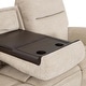 preview thumbnail 85 of 118, MCombo 64.6" Wall Hugger Power Loveseat Fabric Recliner Sofa with USB Ports