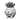 Curata Stone Resin Mini Dog Pudgy Planter