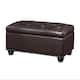 Option Espresso Faux Leather