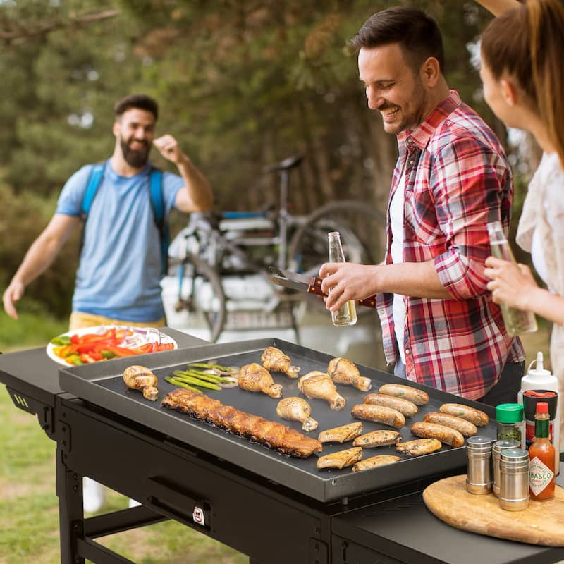 Royal Gourmet 35-Inch 4-Burner Gas Griddle with Cover
