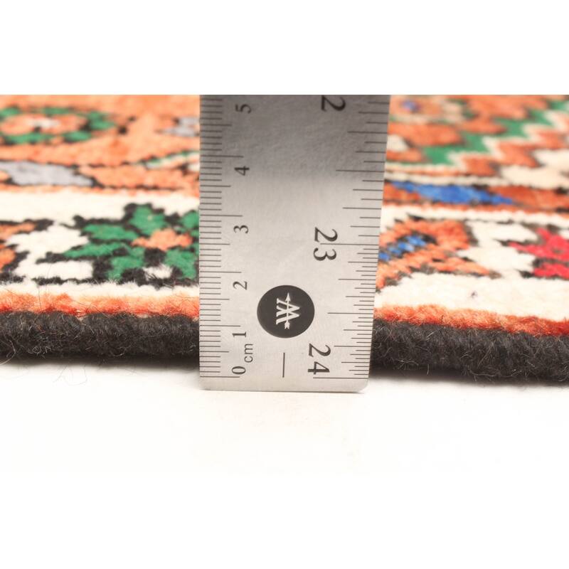 ECARPETGALLERY Hand-knotted Andelz Copper Wool Rug - 2'11 x 5'10