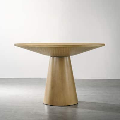 Roundhill Furniture Rocco 48" Pedestal Dining Table