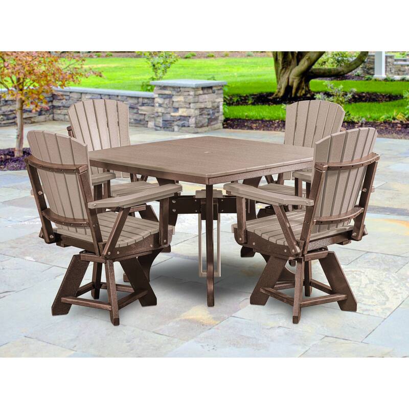 American Furniture Classics Dining Height Square Table , Made in the USA