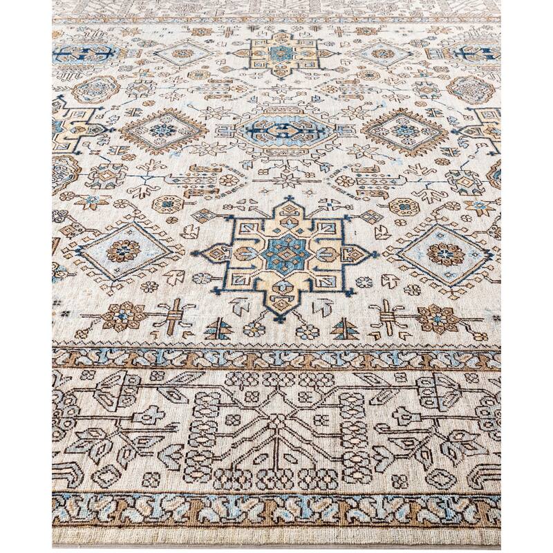 Serapi One-of-a-Kind Hand-Knotted Area Rug - Beige - 9' 0" x 12' 0"