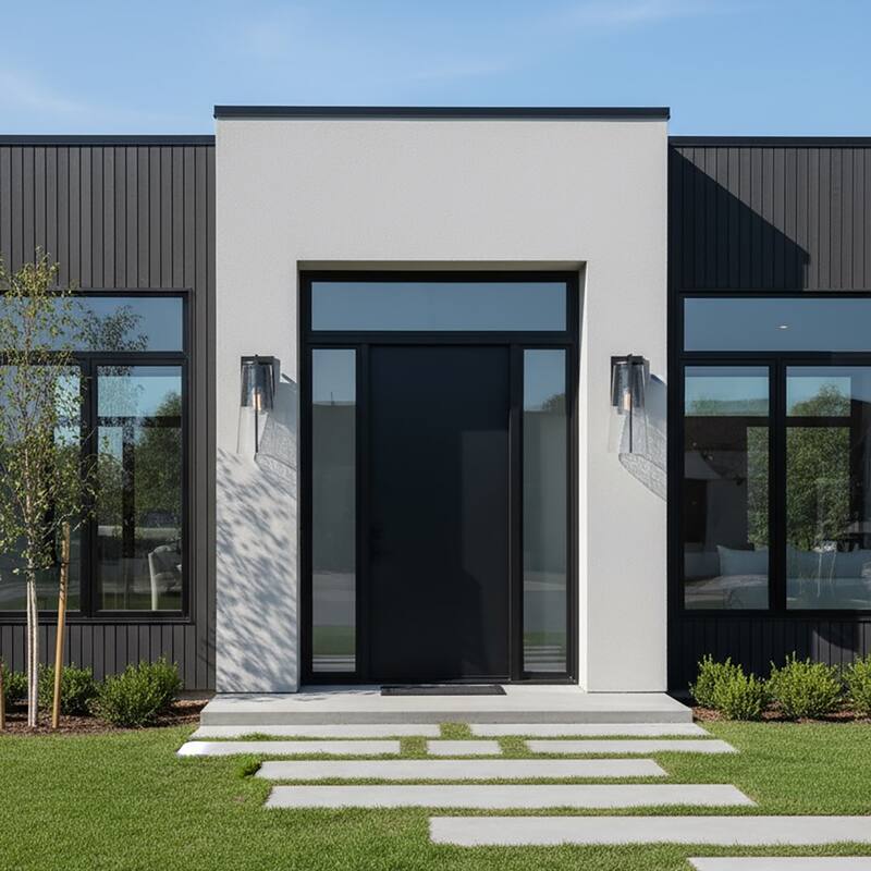 Artcraft Portofino - 1-Light Outdoor Wall Light - Black