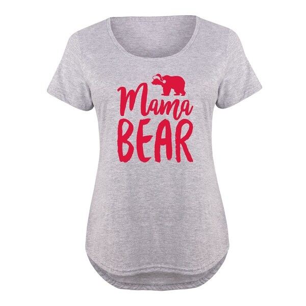 Shop Mama Bear Ladies Plus Size Scoop Neck Tee Ships To Canada