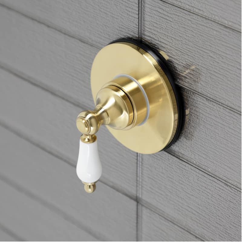 Kingston Brass Single-Handle Three-Way Diverter Valve with Trim Kit