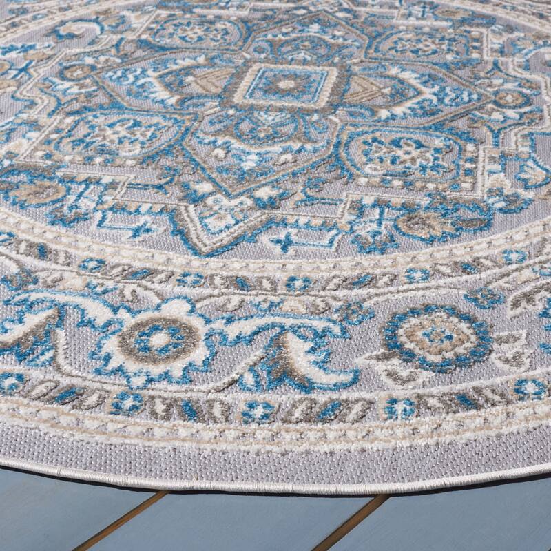 SAFAVIEH Cabana Alise Indoor/ Outdoor Waterproof Patio Rug