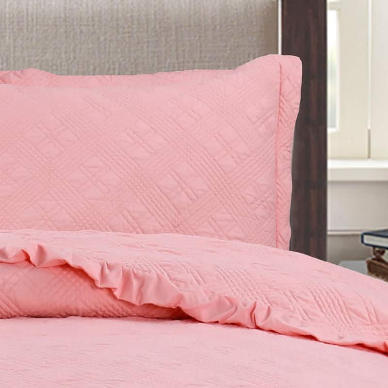 KASENTEX Soft Microfiber Quilt Set Machine Washable Bedspread All Season