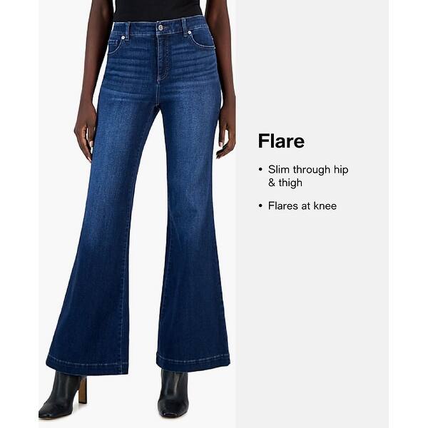 Gloria Vanderbilt Women's Amanda Classic Rise Dark Wash Bootcut Jeans ...
