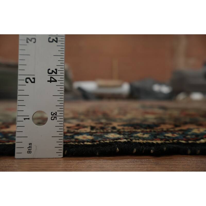 Hand Knotted Oriental 100% Wool Carpet Traditional Floral Oranges & Rust Hamedan Area Rug - 5' 0'' X 3' 6''