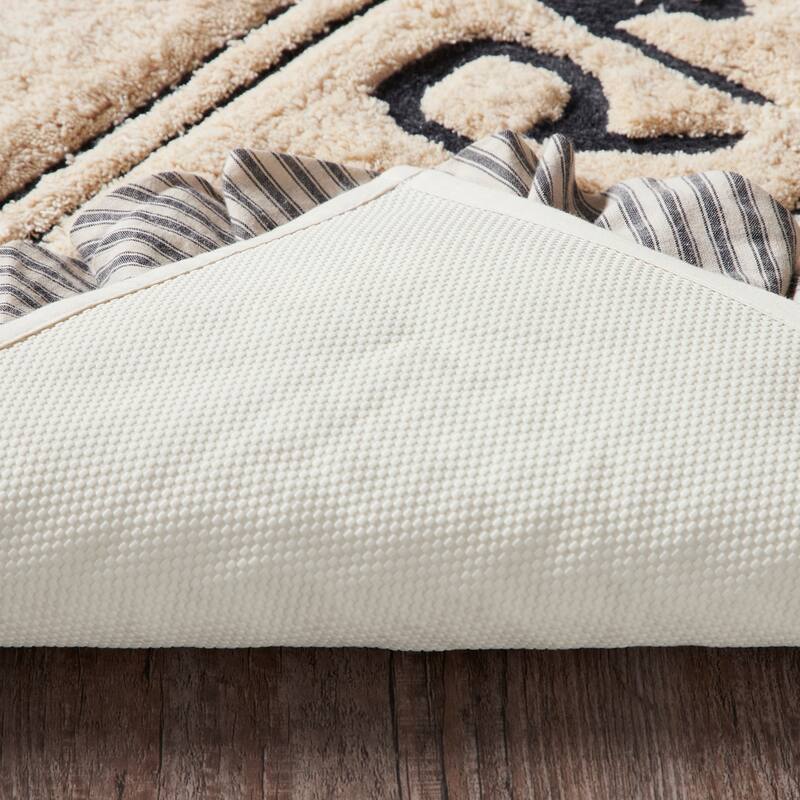 Sawyer Mill Charcoal Farmhouse Bathmat 20x30