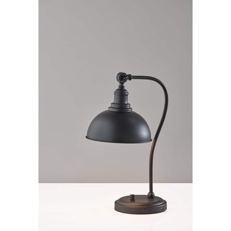 Wallace Black Desk Lamp