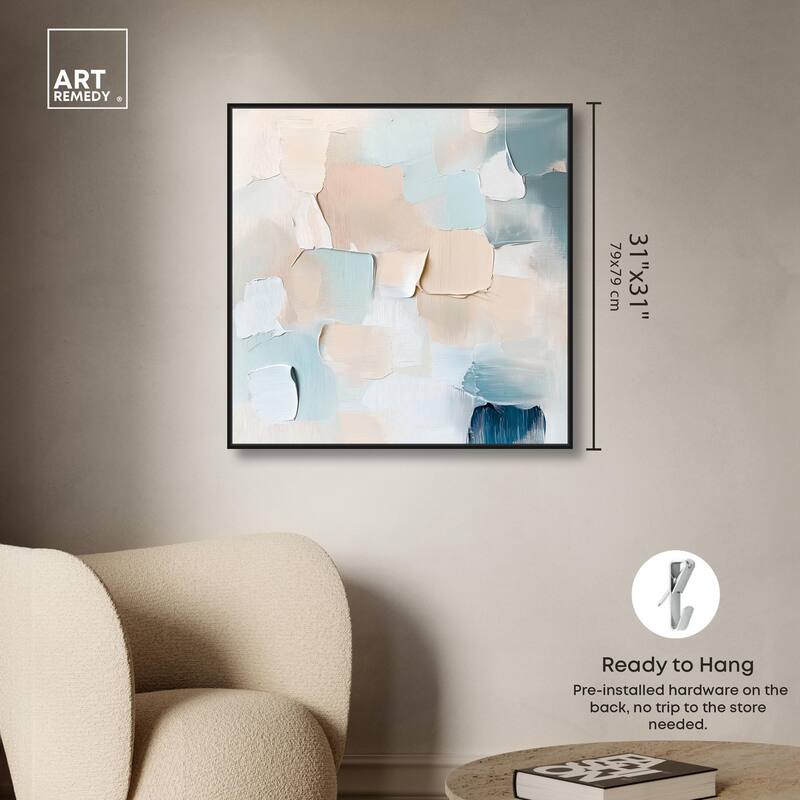 Celadon Haze I Canvas by Art Remedy
