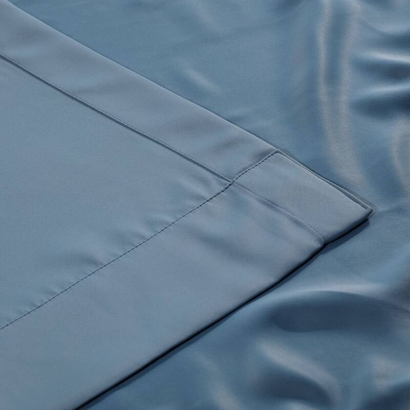 Exclusive Fabrics Room Darkening 108-inch Curtain Panel Pair