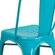 preview thumbnail 73 of 164, Metal Indoor/ Outdoor Stackable Bistro Chair (Set of 4)
