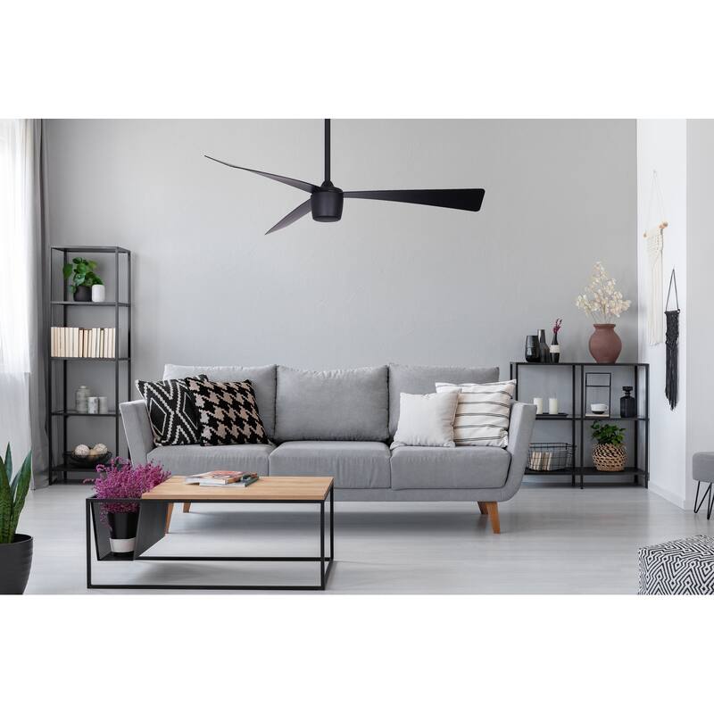 3 Blade Modern DC Motor Ceiling Fan with Remote Control