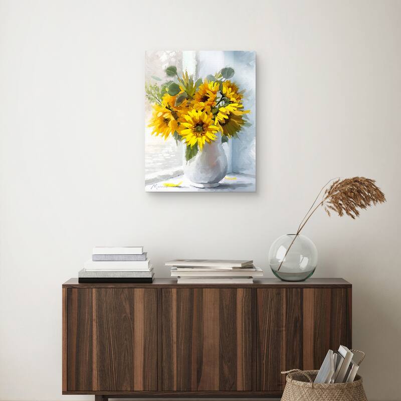 Sunflowers II by The Macneil Studio Canvas Art Print