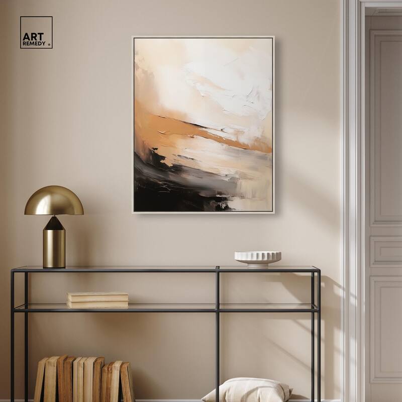 Baked Clay III Canvas by Art Remedy