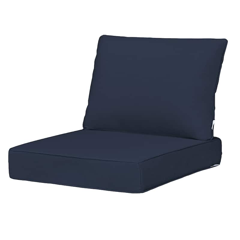 Outdoor Seat Cushions Patio Set Chair Cushions - 05 Dark Blue