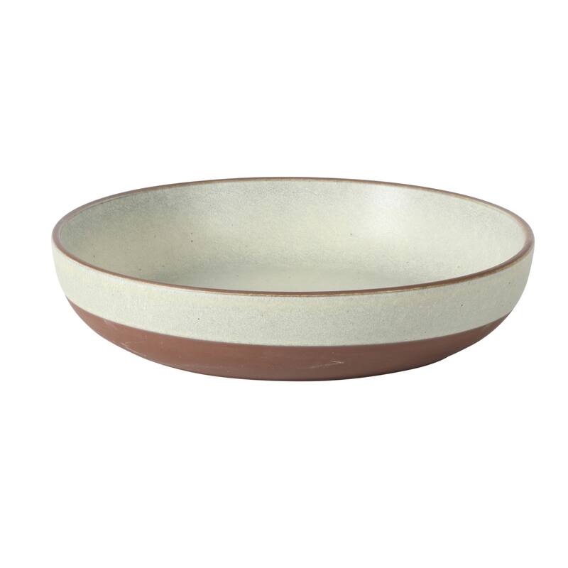 Gibson Elite William Crest 4 Piece Dinner Bowl Set, 8.5" Round Stoneware Reactive Glaze Finish, Large Soup, Pasta & Salad Bowls