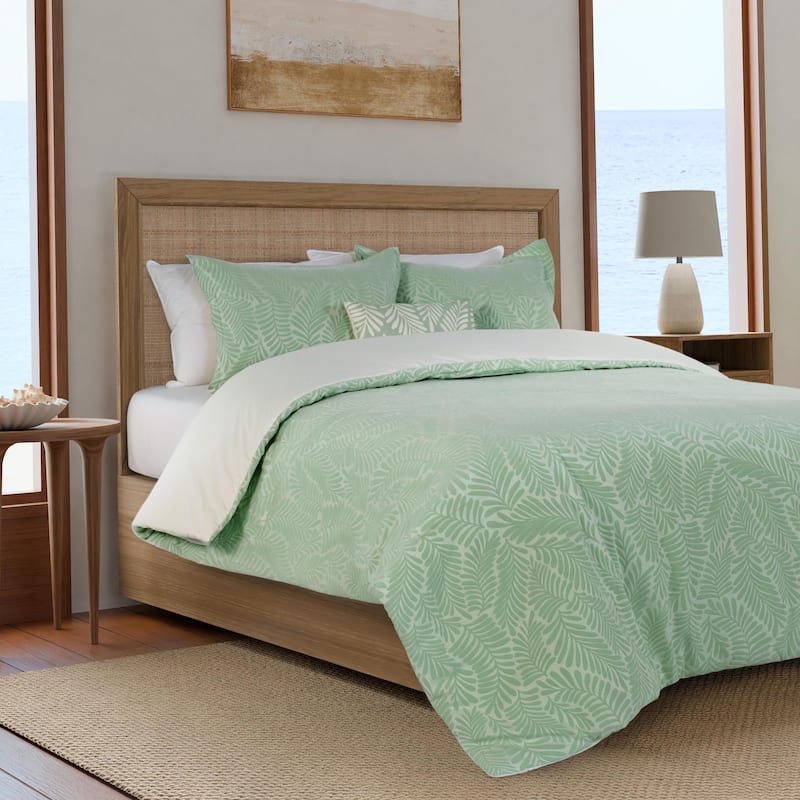 Southern Tide Cedar Island Embroidered Cotton Pillow