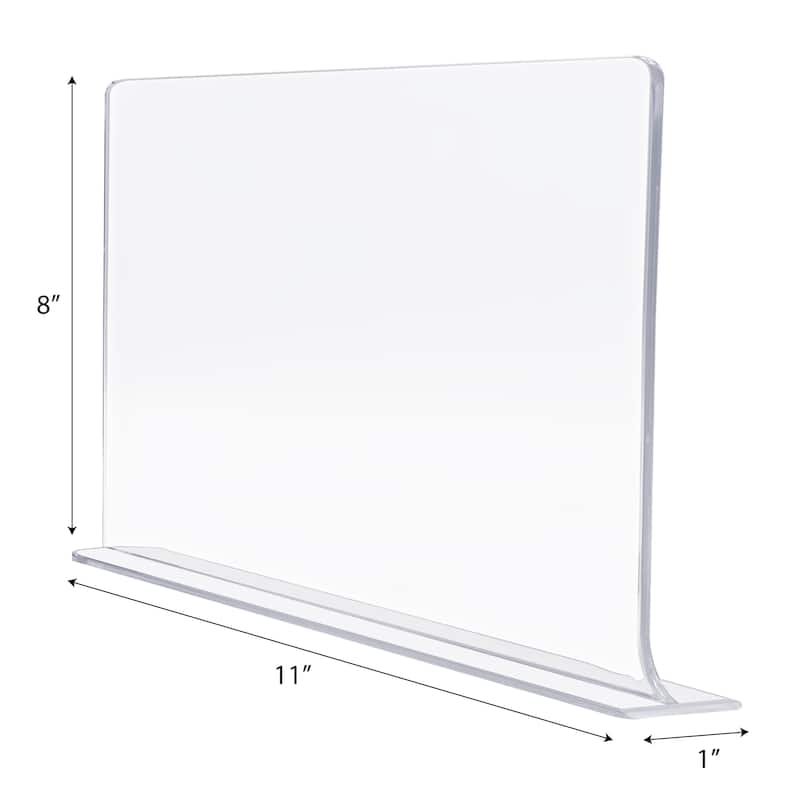 Acrylic Adhesive Shelf Divider Organizers for Closet Organization