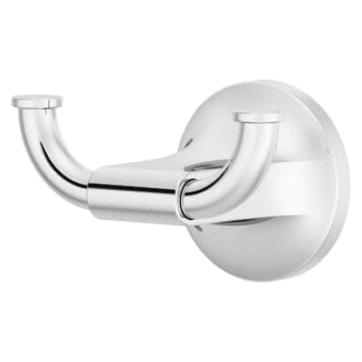 Pfister BRH-PFM0 Pfirst Modern Double Robe Hook Rack with 2 Hooks