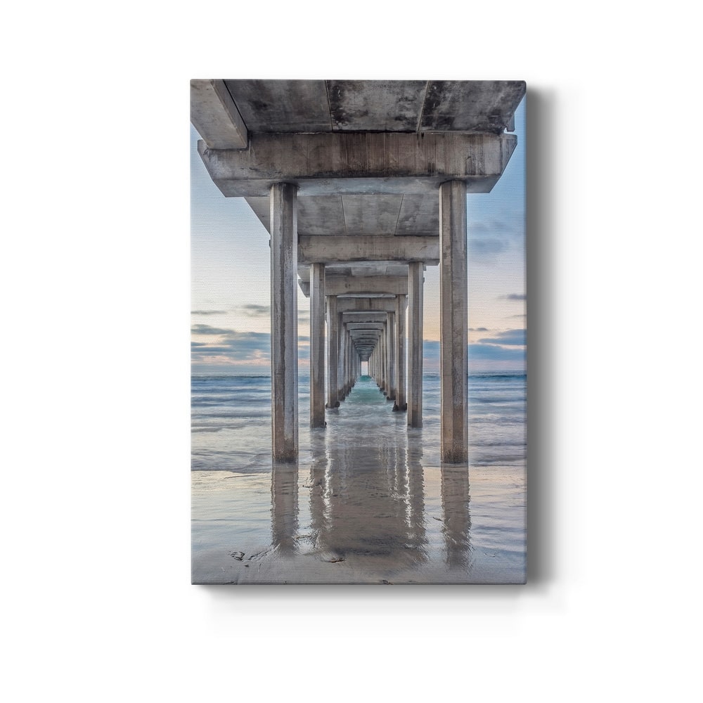 Scripps Pier Premium Gallery Wrapped Canvas - Ready to Hang