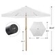 preview thumbnail 95 of 111, Autlaycil 7.5FT Patio Umbrella with Tilt and Crank