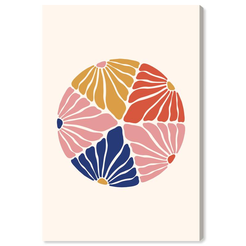 Wynwood Studio Canvas Floral and Botanical Organic Botanic Cake Wall Art Canvas Print