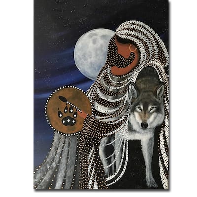 Shape Shifter by Betty Albert Gallery Wrapped Canvas Giclee Art (36 in x 24 in)