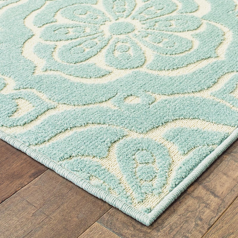 Vista Home Port Clarence Floral Medallions Area Rug by Havenside Home