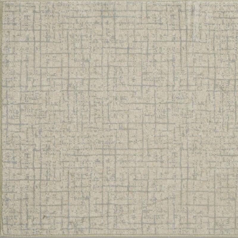 HomeRoots Abstract Geometric Modern, Contemporary Rectangle Area Rug