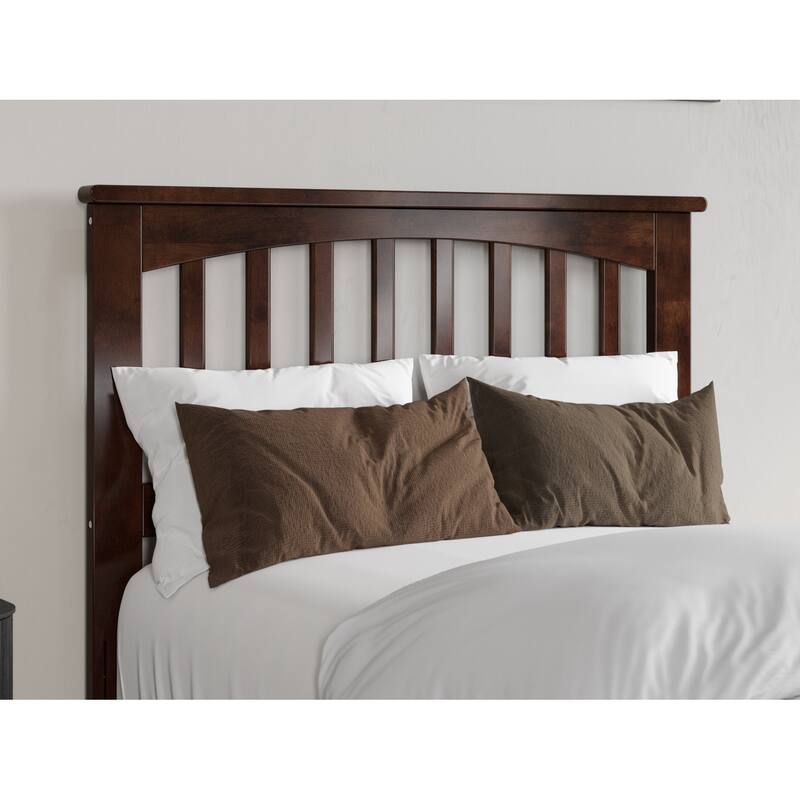 Becket Solid Wood Low Profile Platform Bed with Matching Footboard