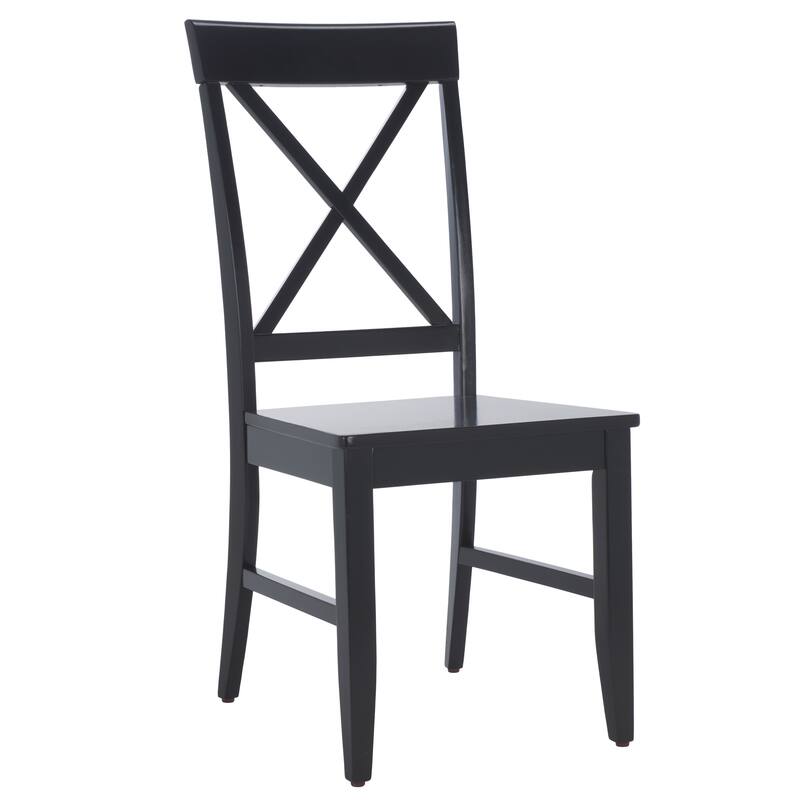 SAFAVIEH HOME Ksenia X-Back Side Chair - 18"W x 22"D x 38"H