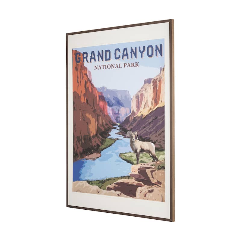 National Park -Grand Canyon Framed Art Print