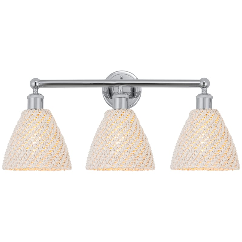 Innovations Lighting Endless Possibilities Edison - Bristol Natural - 3 Light 26" Bath Vanity Light