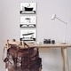 preview thumbnail 11 of 32, Stupell Modern Marble Bathroom 3 Piece Framed Giclee Art Set Design by Conrad Knutsen