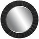 preview thumbnail 1 of 3, Uttermost 09798 Caribou 41" Diameter Circular Framed Bathroom Mirror Dark Espresso