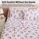 preview thumbnail 31 of 82, HLC.ME Printed Kids Bed Sheets - Patterned Bed Sheet Set - Wrinkle Resistant & Ultra Soft - For Mattresses up to 15 Inches Deep