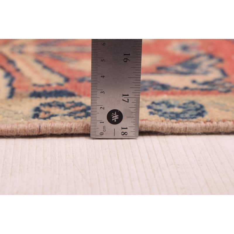 ECARPETGALLERY Hand-knotted Antalya Vintage Navy Wool Rug - 5'11 x 10'3