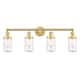 Option Clear / Satin Gold