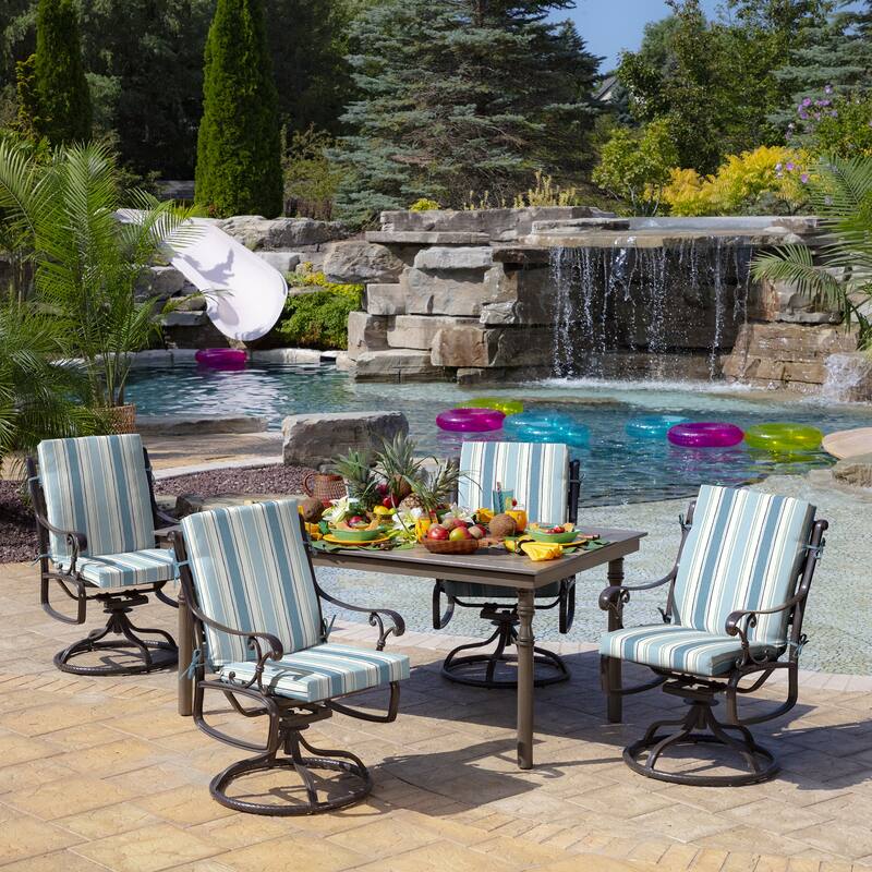 ARDEN Outdoor Midback Chair Cushion, 18 x 16.5