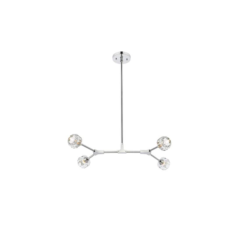 Indigo Home 4 Light Pendant - Chrome